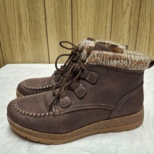 Eurosoft Women's Lorelei Boots Sz 7 M Brely Worn Retail 70$